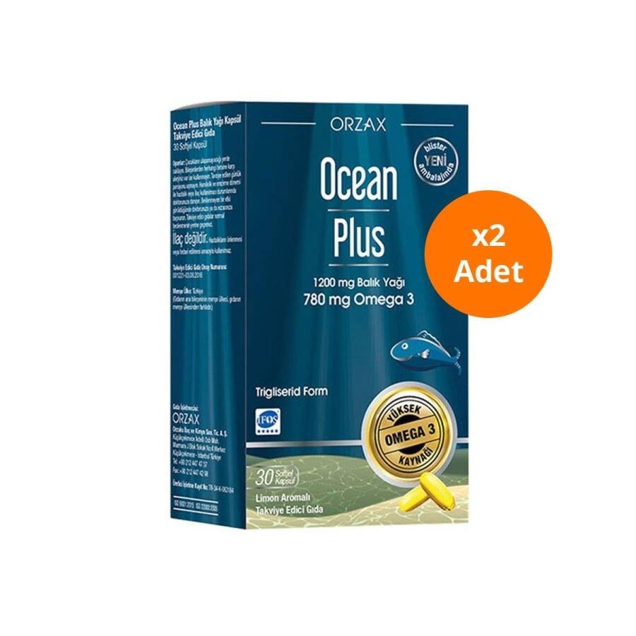 Ocean Plus Balık Yağı - 2 Adet 30 Kapsül