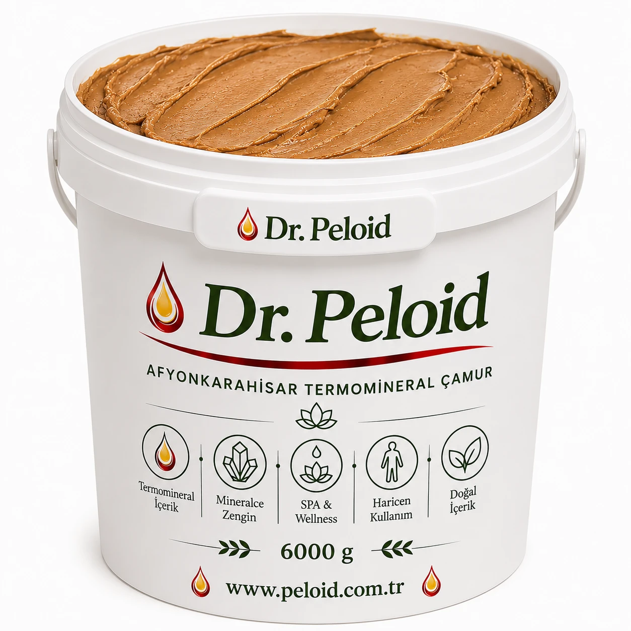 Ev Tipi Peloid Çamur - 6 KG